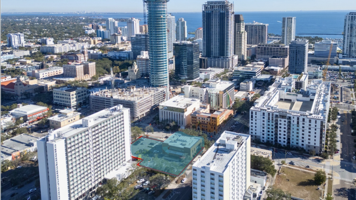 Downtown St. Pete development site near Central Avenue hits the market